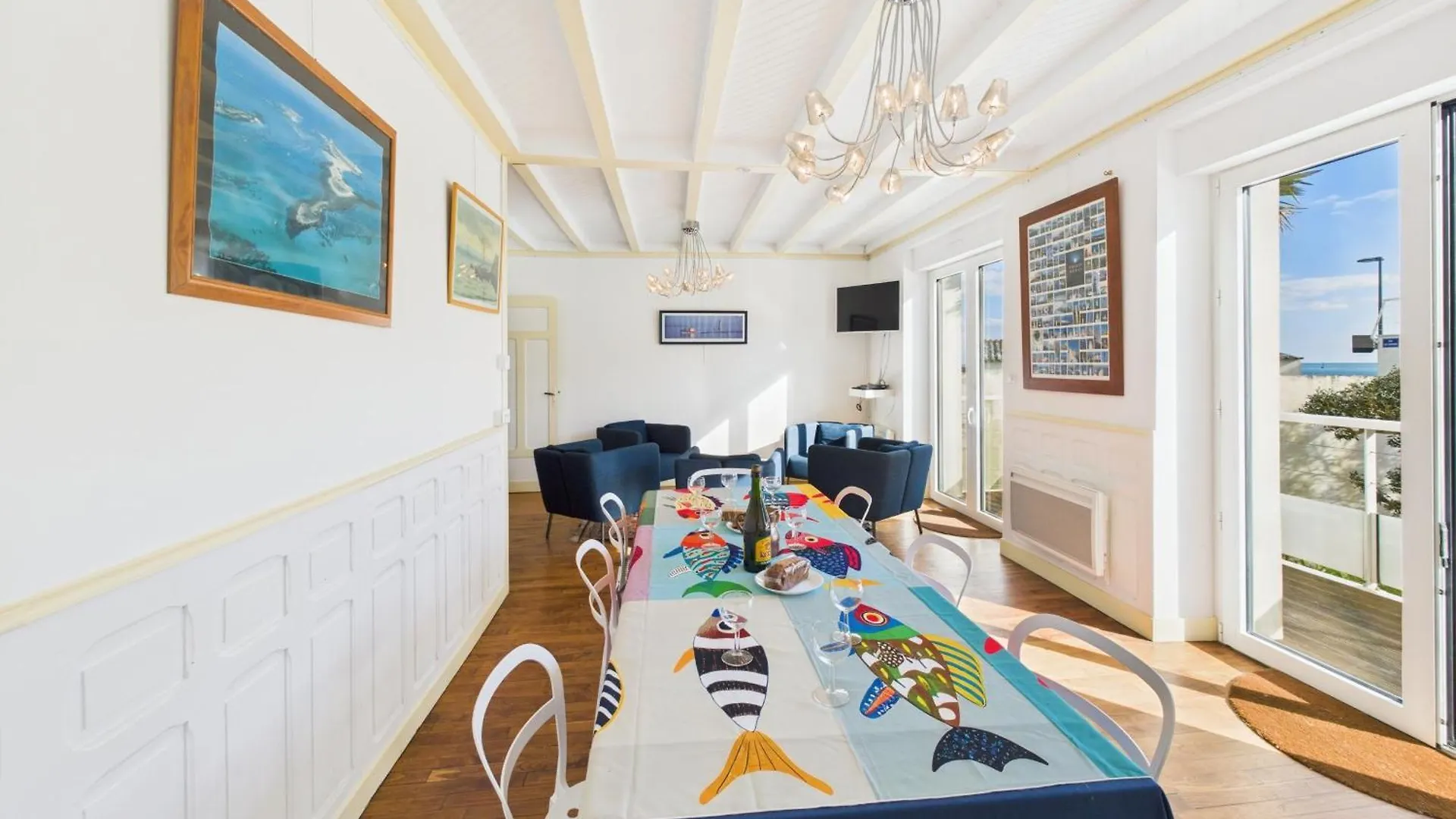 別荘 Vue Mer Pour 4 Adultes Et 4 Enfants - Ile Tudy フランス